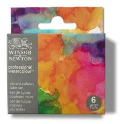 Winsor & Newton Zestaw farb akwarelowych Professional Floral - - 6 kolorów x 5 ml ><noscript><img width=