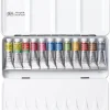 Winsor & Newton Zestaw farb akwarelowych Professional - - 12 kolorów x 5 ml > Farby Akwarelowe