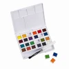 Derwent Zestaw farb akwarelowych w kostkach - - 24 kolory > Farby Akwarelowe