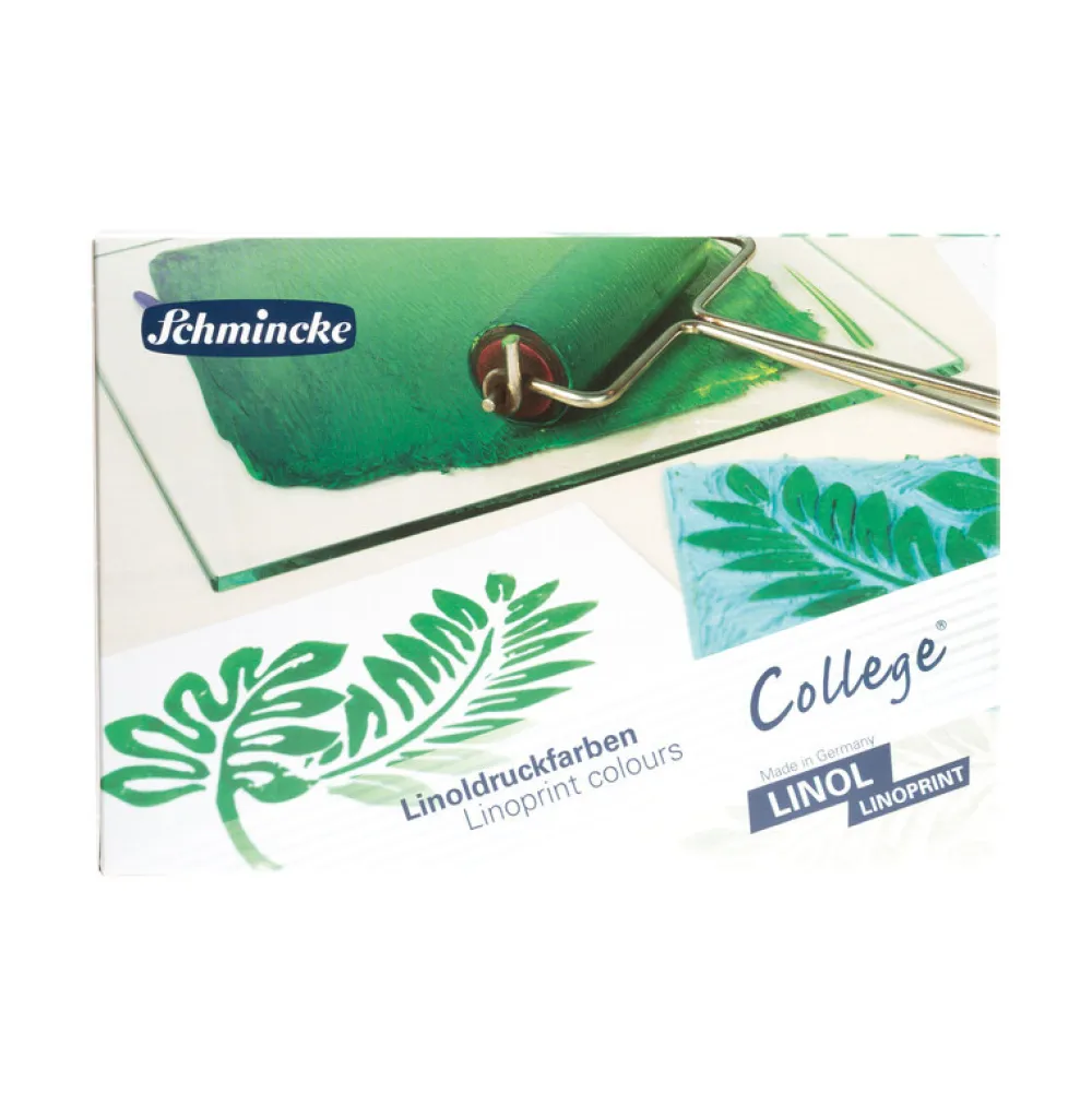 Schmincke Zestaw farb do linorytu College Linoprint - - 5 x 75 ml > Techniki Graficzne