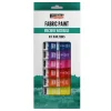 Pentart Zestaw farb do tkanin - - 10 kolorów x 16 ml