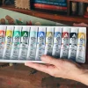Holbein Zestaw farb gwaszy Acryla Gouache - - Rebecca Green 12 kolorów x 20 ml