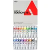 Holbein Zestaw farb gwaszy Acryla Gouache Master Set - - 12 kolorów > Farby Gwasze I Tempery