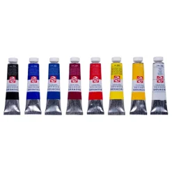 Talens Zestaw farb gwaszy Designer - - 8 kolorów x 20 ml > Farby Gwasze I Tempery