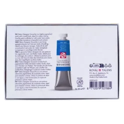 Talens Zestaw farb gwaszy Designer - - 8 kolorów x 20 ml ><noscript><img width=