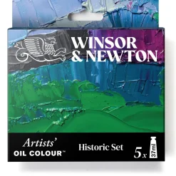 Winsor & Newton Zestaw farb olejnych Artists' Oil Colour Historic - - 5 x 37 ml