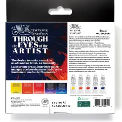 Winsor & Newton Zestaw farb olejnych Artists' Oil Colour Winsor - - 5 x 37 ml