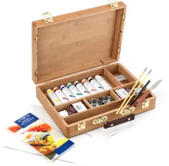 Winsor & Newton Zestaw farb olejnych Artists' Oil Colour Bamboo Box - ><noscript><img width=