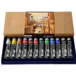 Maimeri Zestaw farb olejnych Classico - - 12 x 20 ml
