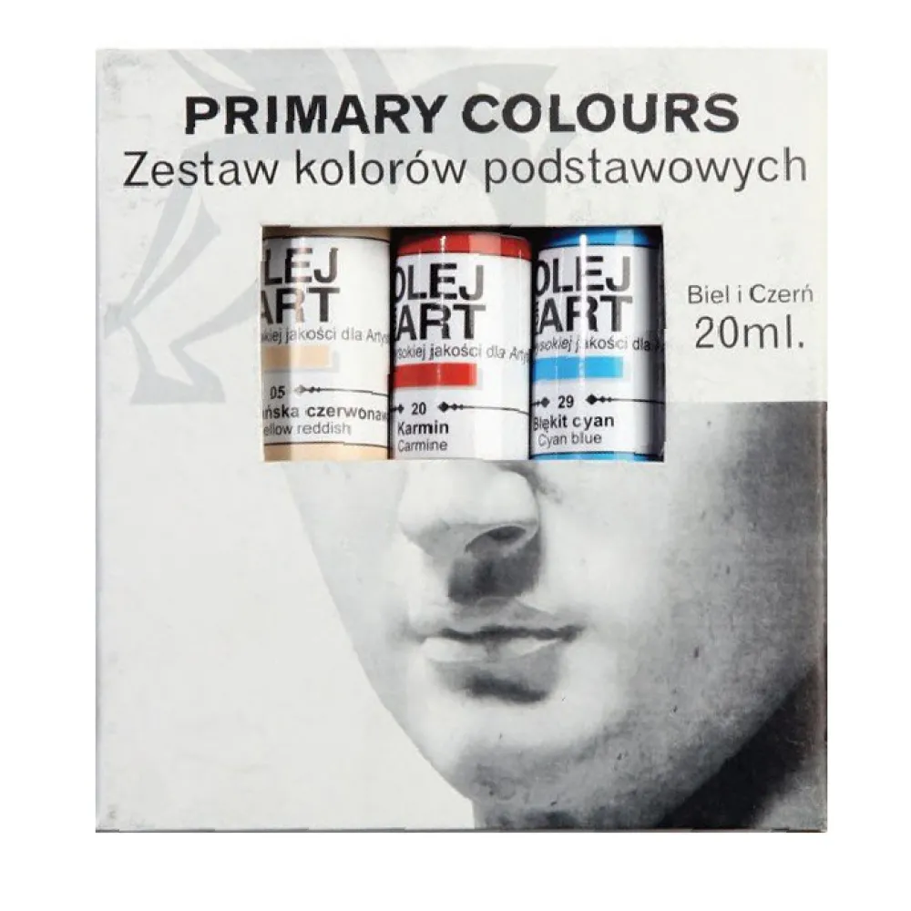 Renesans Zestaw farb olejnych Olej for Art - - 5 kolorów x 20 ml