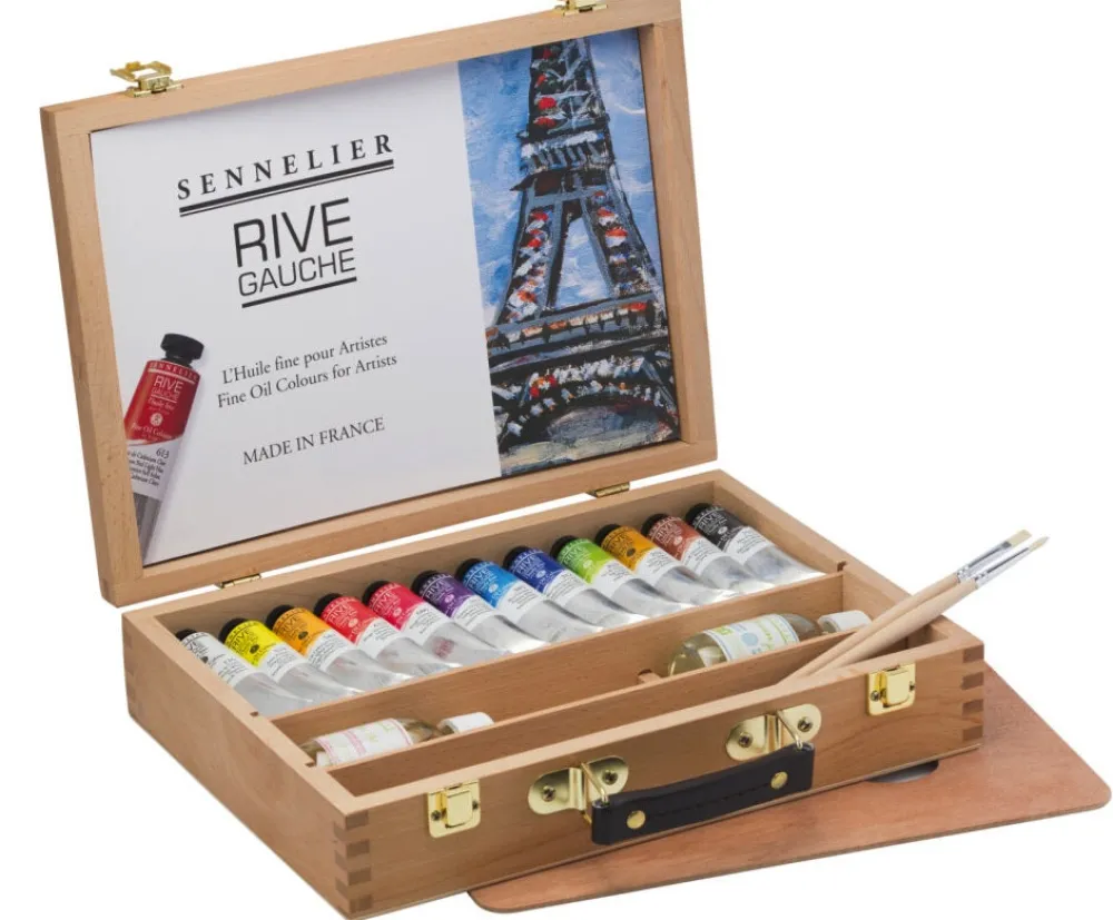 Sennelier Zestaw farb olejnych Rive Gauche - - 12 x 40 ml > Farby Olejne