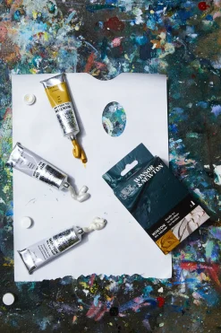 Winsor & Newton Zestaw farb olejnych Winton Metallic - - 3 x 37 ml