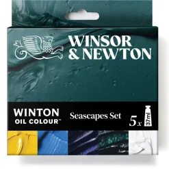 Winsor & Newton Zestaw farb olejnych Winton Seascapes - - 5 x 37 ml