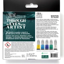 Winsor & Newton Zestaw farb olejnych Winton Seascapes - - 5 x 37 ml