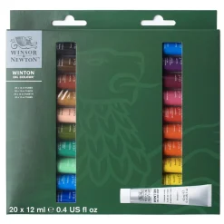 Winsor & Newton Zestaw farb olejnych Winton - - 20 kolorów x 12 ml