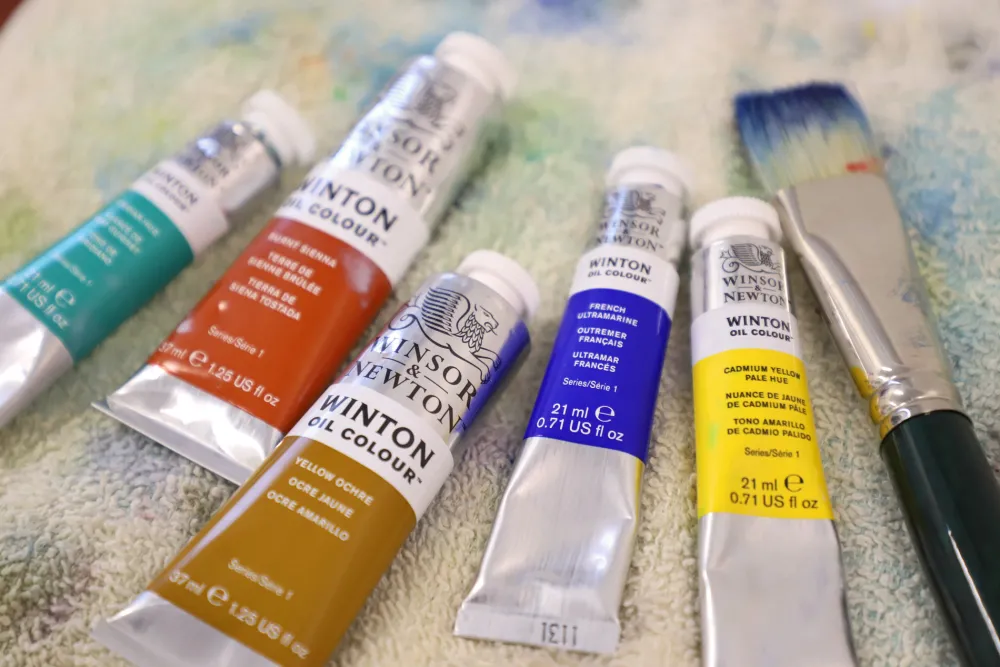 Winsor & Newton Zestaw farb olejnych Winton - - 10 kolorów x 37 ml
