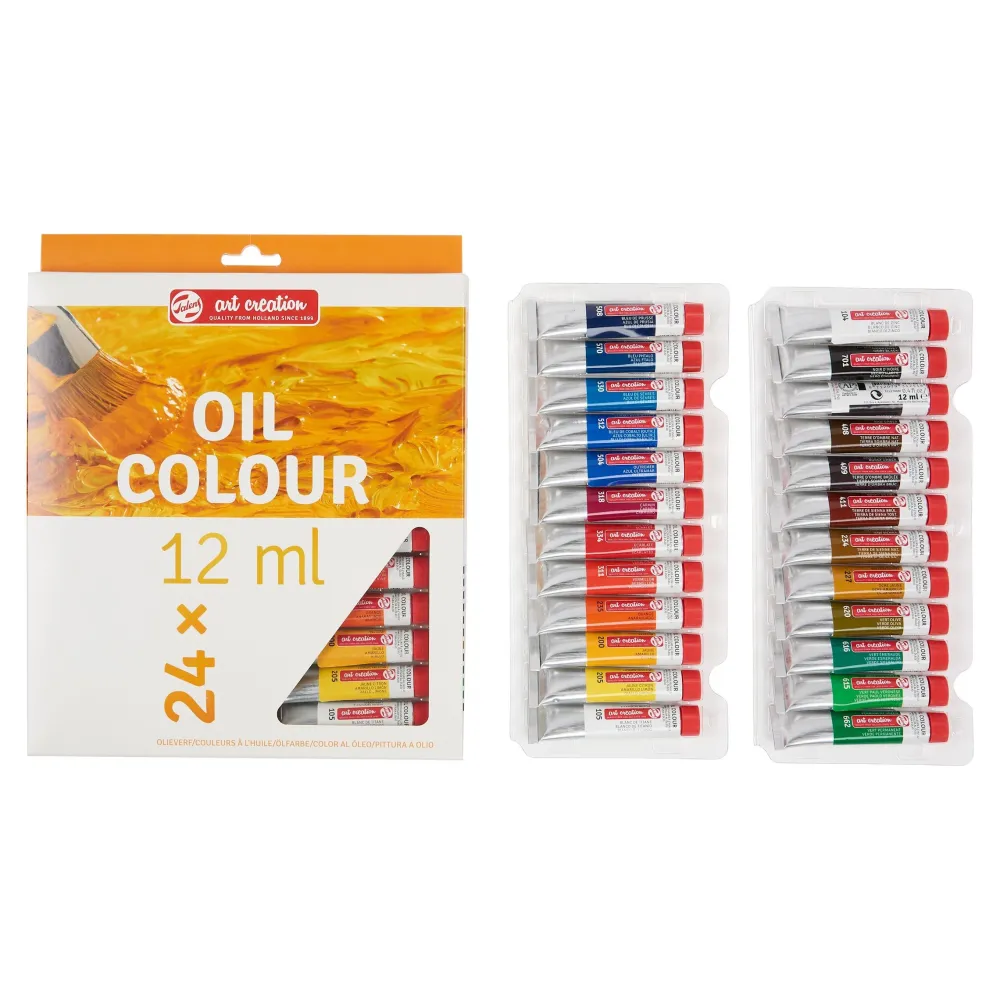 Talens Art Creation Zestaw farb olejnych w tubkach - - 24 kolory x 12 ml