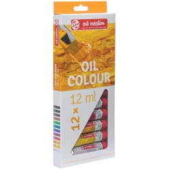 Talens Art Creation Zestaw farb olejnych w tubkach - - 12 kolorów x 12 ml ><noscript><img width=