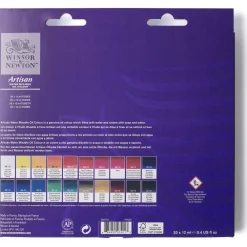 Winsor & Newton Zestaw farb olejnych w tubkach Artisan - - 20 kolorów x 12 ml ><noscript><img width=