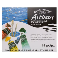 Winsor & Newton Zestaw farb olejnych w tubkach Artisan - - 10 kolorów x 37 ml