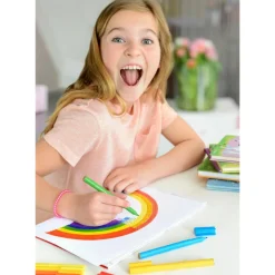 Dzieci Faber-Castell Zestaw flamastrów Connector w walizce - - 60 kolorów