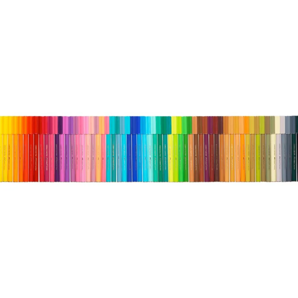 Dzieci Faber-Castell Zestaw flamastrów Connector w walizce - - 60 kolorów