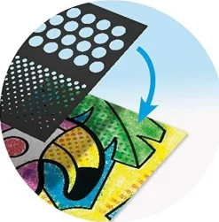 Dzieci Maped Zestaw flamastrów dmuchanych Blow Pen Pop Art - - 6 kolorów