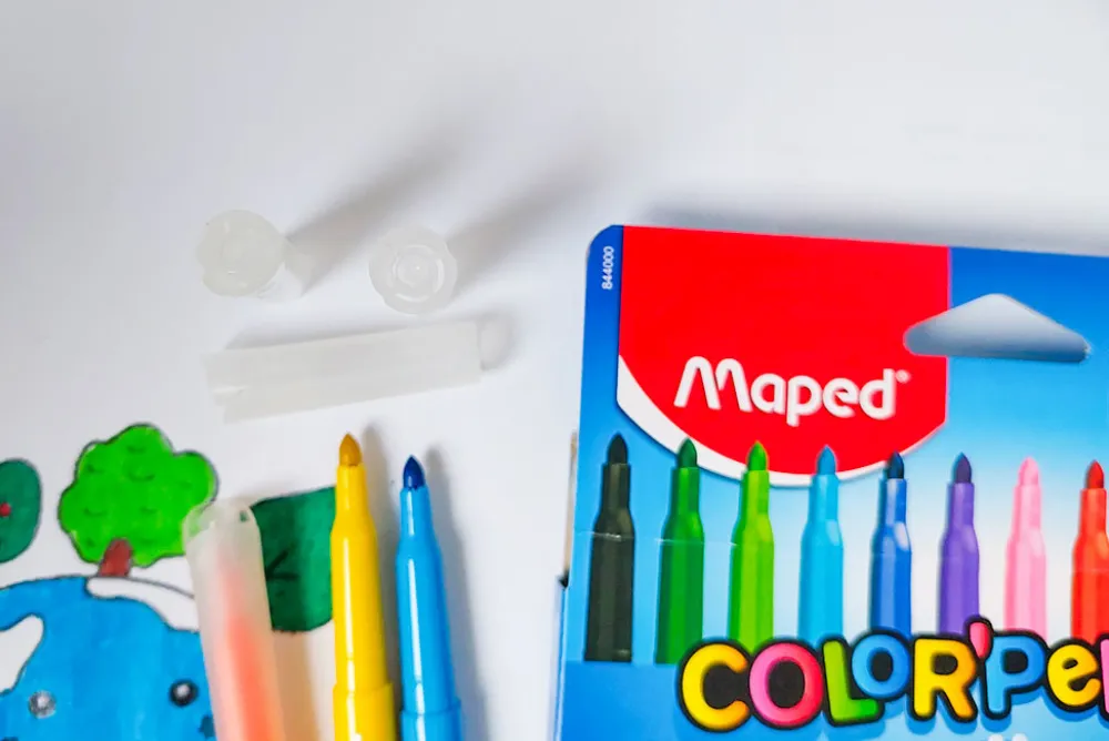 Dzieci Maped Zestaw flamastrów niewysychających Color'Peps - - 24 szt.