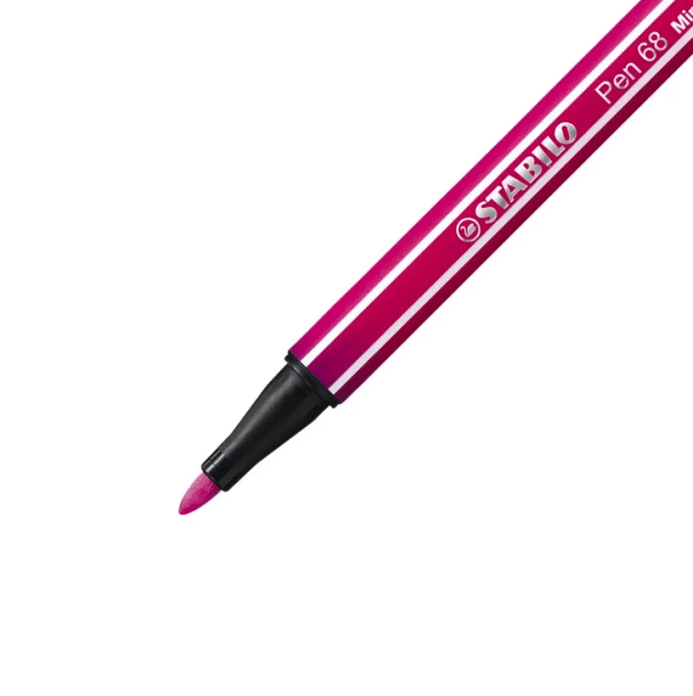 Stabilo Zestaw flamastrów Pen 68 Mini Animal Vibes - - 8 szt.