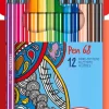 Stabilo Zestaw flamastrów Pen 68 - - 12 kolorów > Markery, Brushpeny I Pisaki