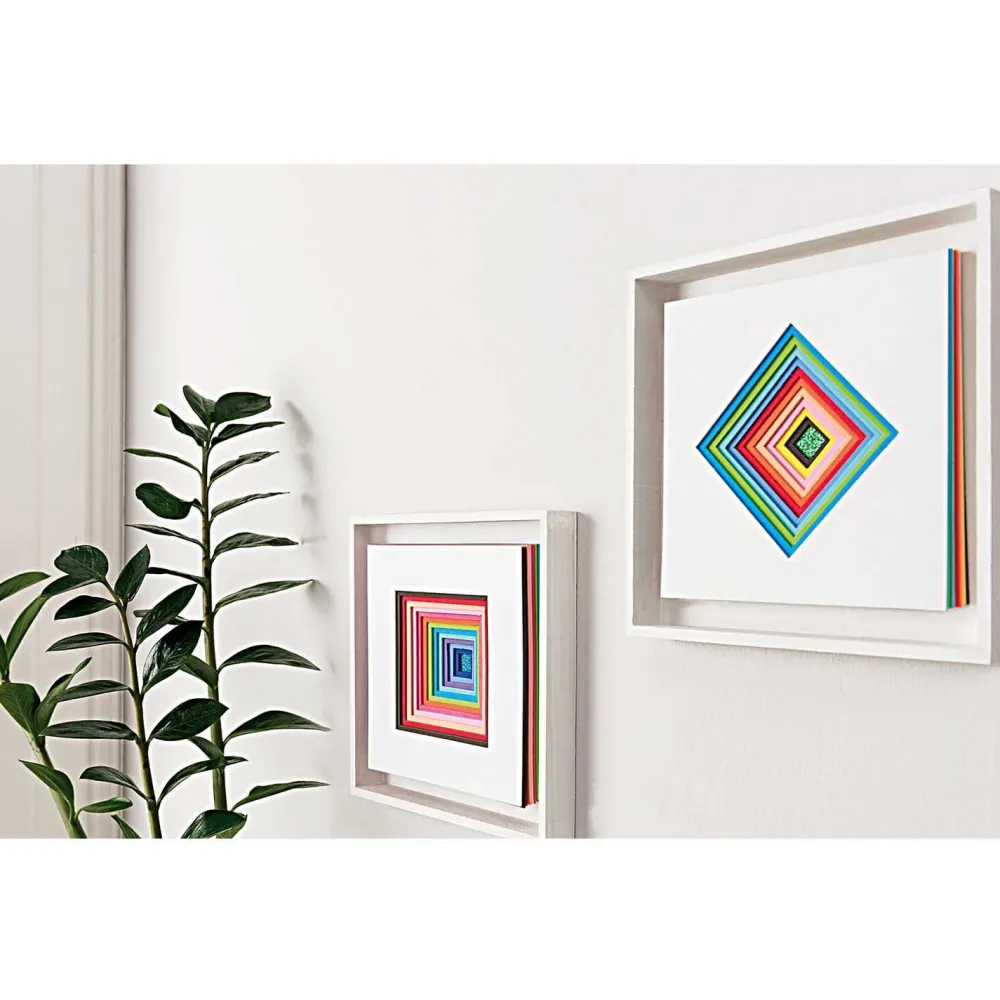 Rico Design Zestaw gumowej pianki 20 x 30 cm - - 2 mm 10 ark.