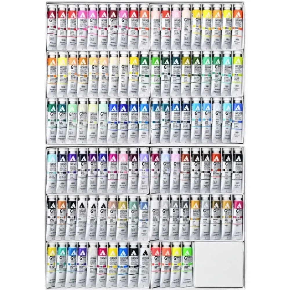 Holbein Zestaw gwaszy Acryla Gouache - - 109 kolorów x 20 ml