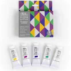Winsor & Newton Zestaw gwaszy Designers Brilliant - - 5 x 14 ml > Farby Gwasze I Tempery