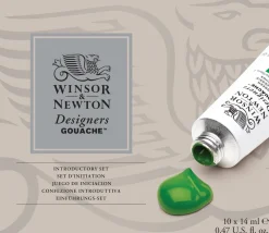 Winsor & Newton Zestaw gwaszy Designers Introductory - - 10 x 14 ml > Farby Gwasze I Tempery
