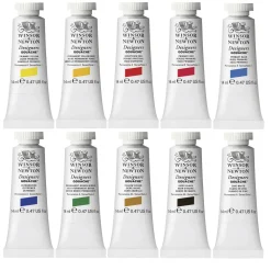 Winsor & Newton Zestaw gwaszy Designers Introductory - - 10 x 14 ml ><noscript><img width=
