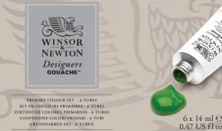 Winsor & Newton Zestaw gwaszy Designers Primary - - 6 x 14 ml > Farby Gwasze I Tempery