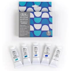 Winsor & Newton Zestaw gwaszy Designers Seascape - - 5 x 14 ml ><noscript><img width=