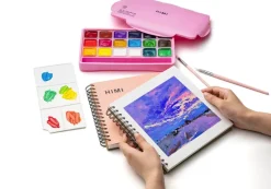 HIMI Zestaw gwaszy Jelly Cup Pink - - 18 szt.