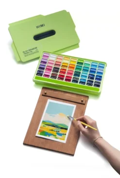 HIMI Zestaw gwaszy Twin Cup Apple Green - - 72 szt. ><noscript><img width=