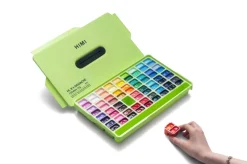 HIMI Zestaw gwaszy Twin Cup Apple Green - - 72 szt. ><noscript><img width=