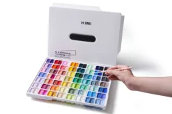 HIMI Zestaw gwaszy Twin Cup White - - 112 szt.