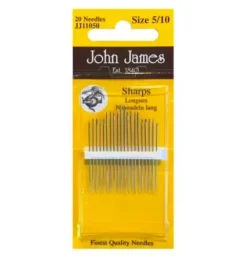 John James Zestaw igieł uniwersalnych - - rozmiar 5-10, 20 szt. > Druty, Igły I Szydełka