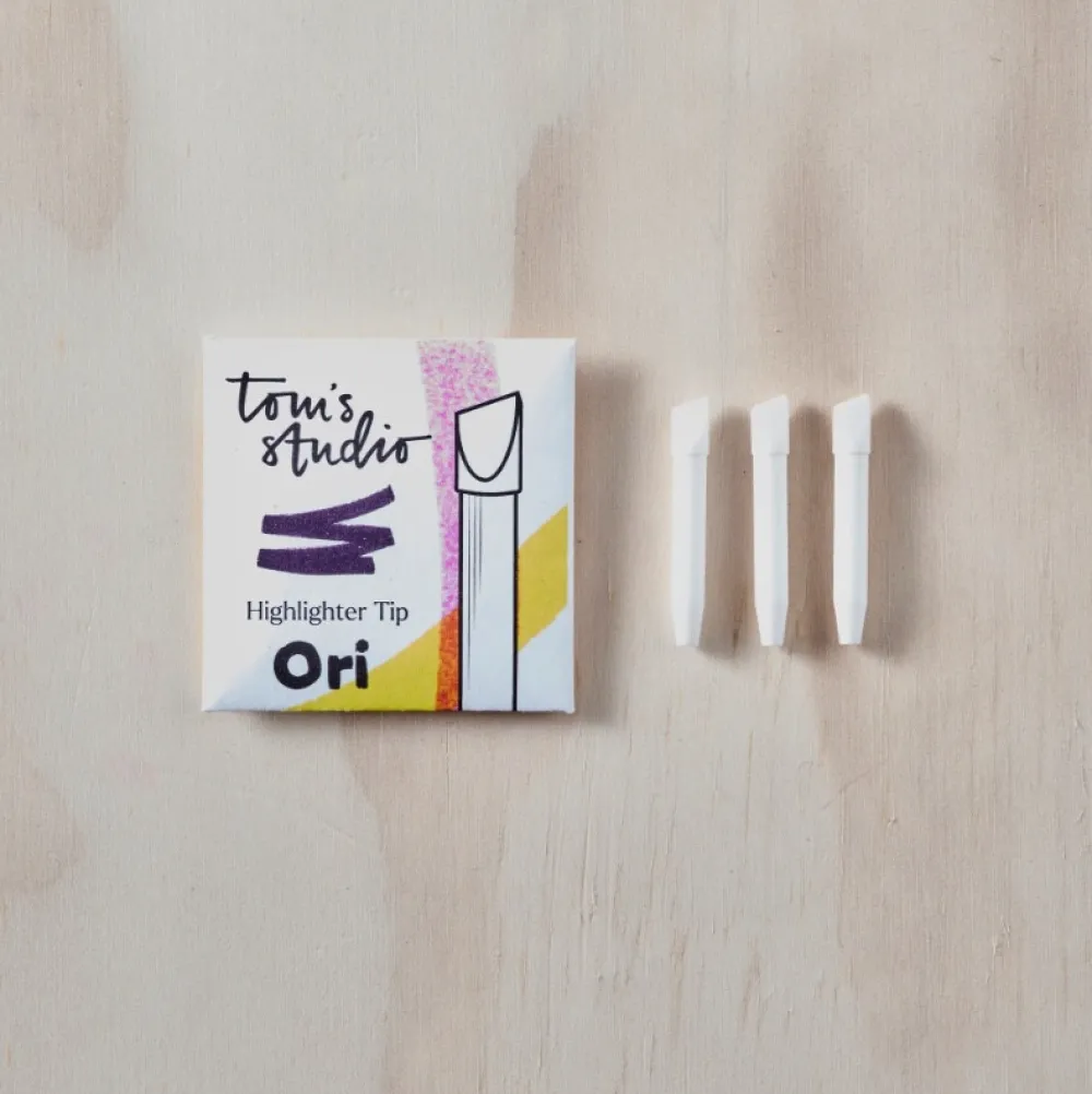 Tom's Studio Zestaw końcówek do zakreślaczy Ori - - Highlighter 3 szt.