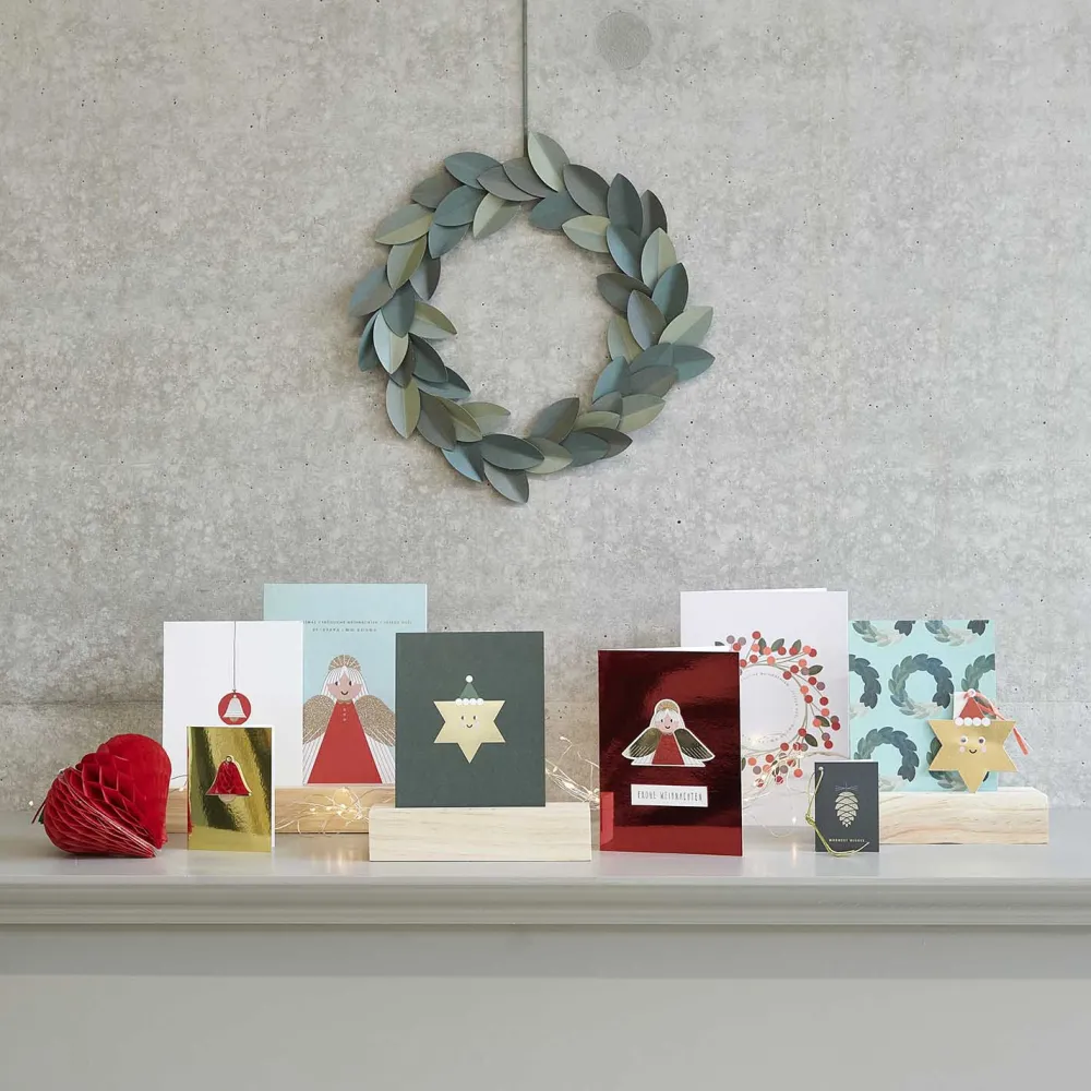 Rico Design Zestaw kopert i kart - Paper Poetry - Mirror Gold, A7 i C7, 10 szt. > Zestawy Kopert I Kart