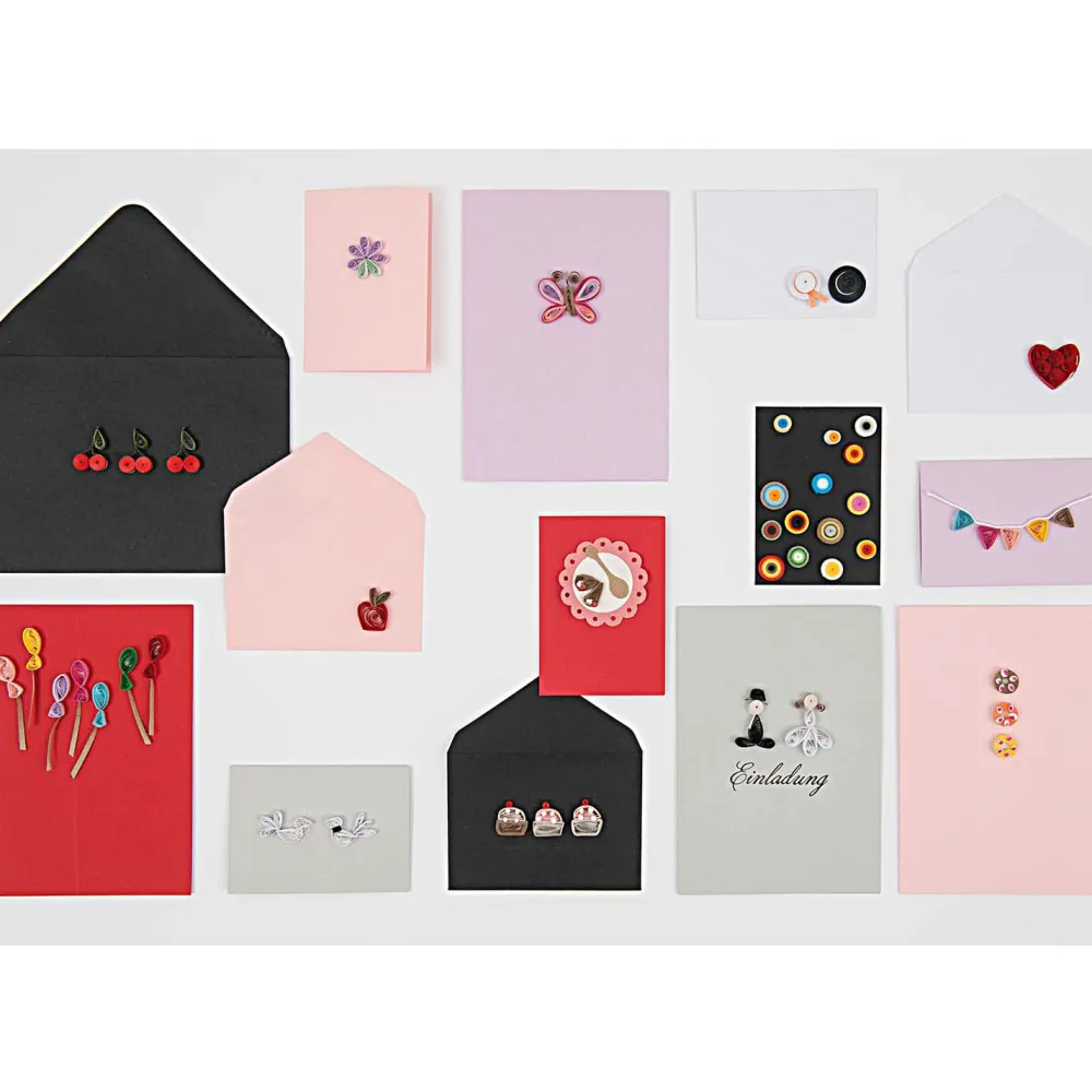 Rico Design Zestaw kopert i kart - Paper Poetry - Tropic, B6, 18 szt. > Zestawy Kopert I Kart
