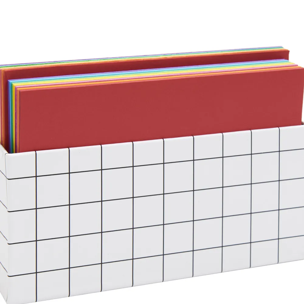 Rico Design Zestaw kopert i kart Rainbow - Paper Poetry - Classic, B6, 14 szt.