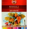 KOH-I-NOOR Zestaw kredek akwarelowych Mondeluz - - 36 szt.