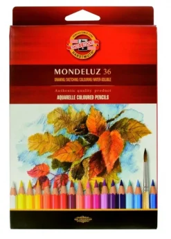 KOH-I-NOOR Zestaw kredek akwarelowych Mondeluz - - 36 szt.