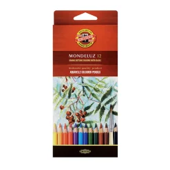 KOH-I-NOOR Zestaw kredek akwarelowych Mondeluz - - 12 szt.