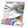 Pentel Zestaw kredek akwarelowych - - 24 kol.